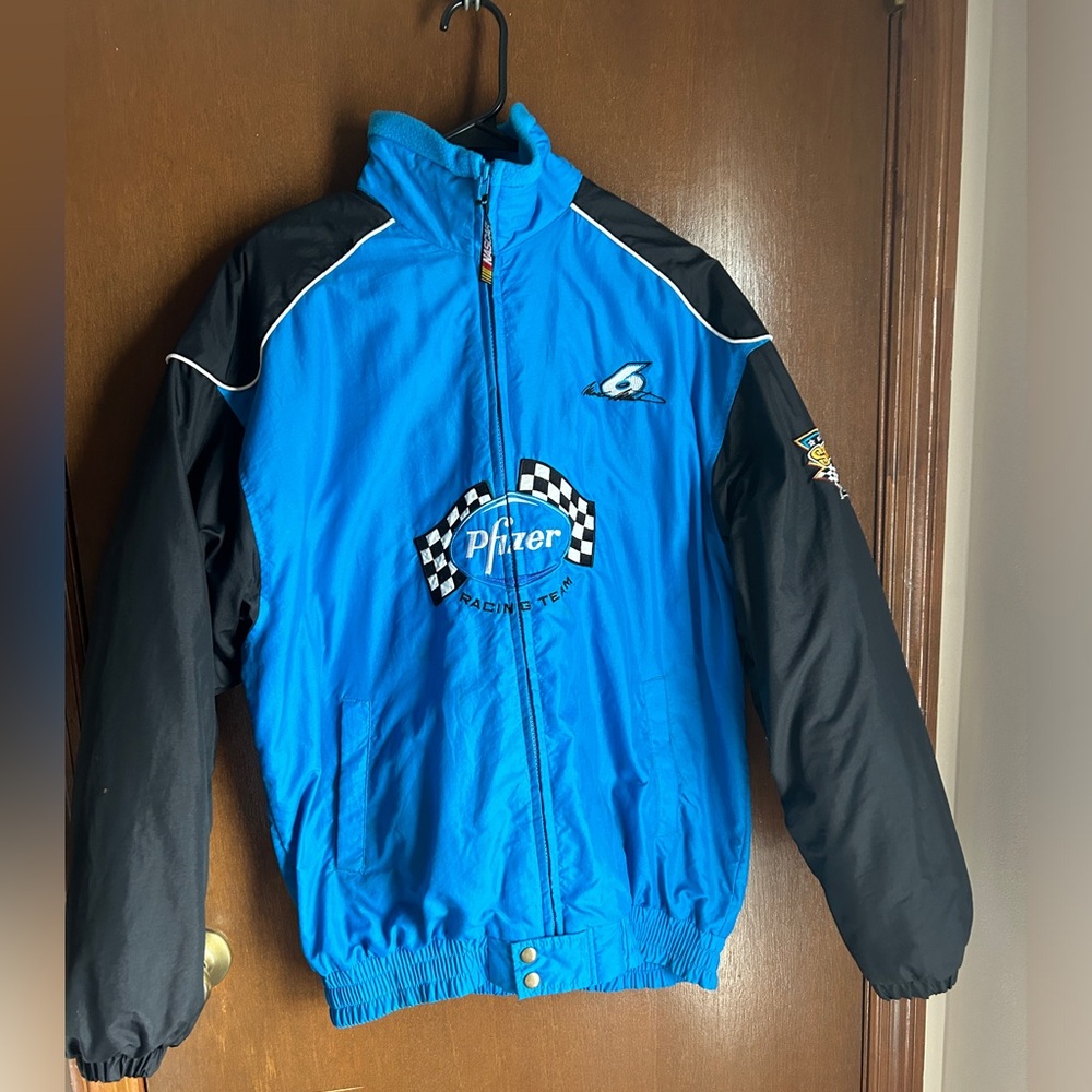 Vintage NASCAR Mark Martin #6 Salute To You Full Zip Jacket